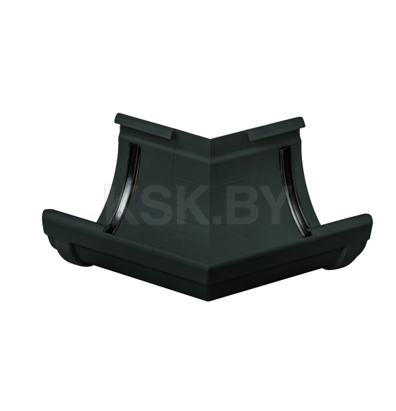 Угол желоба 135° АП Комфорт ПВХ 125мм Графит