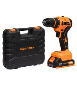 Дрель-шуруповерт аккумуляторная PARTISAN AD-2160BL