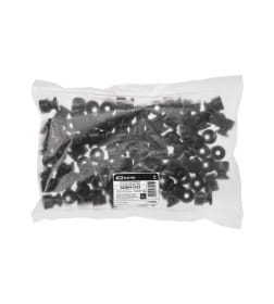 Изолятор пластиковый черный (100 шт.) TDM SQ2804-0104