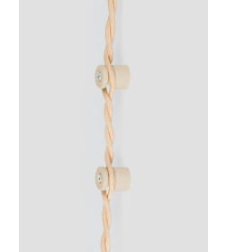 Изолятор пластиковый слоновая кость (100 шт.) TDM SQ2804-0103