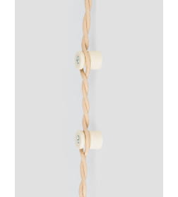 Изолятор пластиковый слоновая кость (10 шт.) TDM SQ2804-0003