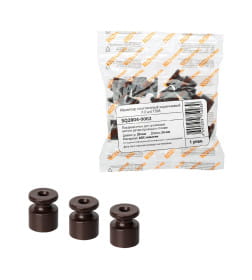 Изолятор пластиковый коричневый (10 шт.) TDM SQ2804-0002