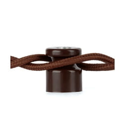 Изолятор пластиковый коричневый (10 шт.) TDM SQ2804-0002