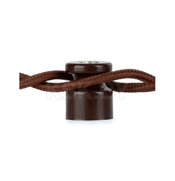 Изолятор пластиковый коричневый (10 шт.) TDM SQ2804-0002 (SQ2804-0002) 