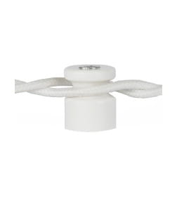 Изолятор пластиковый белый (100 шт.) TDM SQ2804-0101