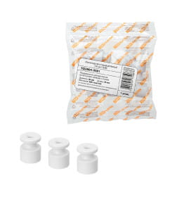 Изолятор пластиковый белый (10 шт.) TDM SQ2804-0001