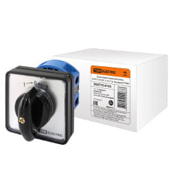 Переключатель кулачковый КПУ11-25/201 (1-0-2 1р (возврат)) TDM SQ0715-0103