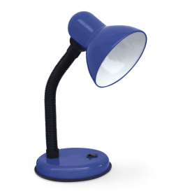 Светильник настольный под лампу на основании СНО 22ТС 60Вт E27 230В (синий) IN HOME 4690612046884