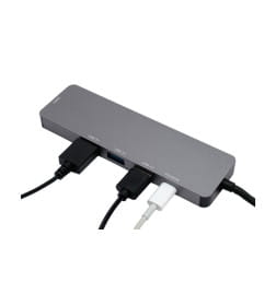 Док-станция Type-C 5 в 1 (алюминий) Gembird UHB-D1