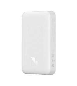 Внешний аккумулятор Baseus Magnetic Mini Wireless Fast Charge 10000мАч 20Вт (белый)