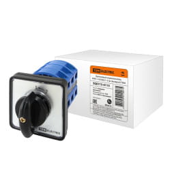 Переключатель кулачковый КПУ11-10/206 (1-2 3р (возврат)) TDM SQ0715-0115