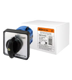 Переключатель кулачковый КПУ11-10/15 (0-1-Start) TDM SQ0715-0078