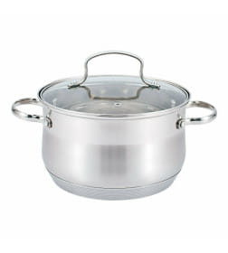 Кастрюля из нержавеющей стали 26см, 8,2 л MR-3512-26, Maestro