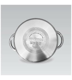 Кастрюля из нержавеющей стали 26см, 8,2 л MR-3512-26, Maestro