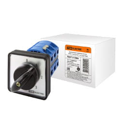 Переключатель кулачковый КПУ11-10/124 (0-1-2-3 2р) TDM SQ0715-0084