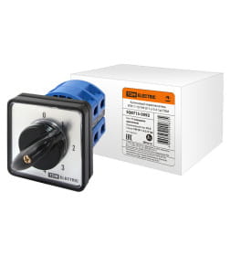 Переключатель кулачковый КПУ11-10/109 (0-1-2-3-4 1р) TDM SQ0715-0092