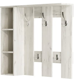 Вешалка СН-100.43 (ДСП)дуб крафт белый