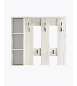 Вешалка СН-100.43 (ДСП)дуб крафт белый