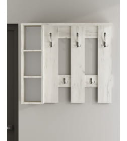 Вешалка СН-100.43 (ДСП)дуб крафт белый