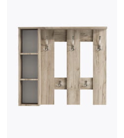 Вешалка СН-100.43 (ДСП)дуб крафт серый