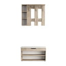 Вешалка СН-100.43 (ДСП)дуб крафт серый