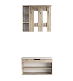 Вешалка СН-100.43 (ДСП)дуб крафт серый