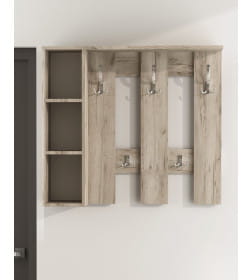 Вешалка СН-100.43 (ДСП)дуб крафт серый