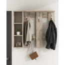 Вешалка СН-100.43 (ДСП)дуб крафт серый