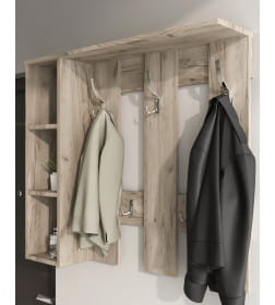 Вешалка СН-100.43 (ДСП)дуб крафт серый