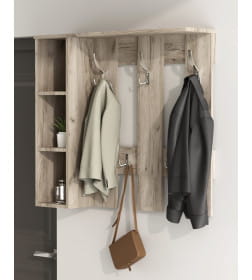 Вешалка СН-100.43 (ДСП)дуб крафт серый
