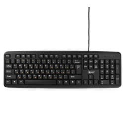 Клавиатура проводная (черный) Gembird KB-8320U-BL