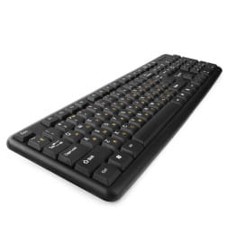 Клавиатура проводная (черный) Gembird KB-8320U-BL