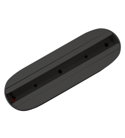 Крепление стационарное для однофазных трековых светильников (черное) TOP-LINE IN HOME 4690612040226