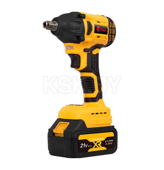 Аккумуляторный ударный гайковерт, 2 акб/3 Ач EDON AAW-21/300BL