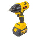 Аккумуляторный ударный гайковерт, 2 акб/3 Ач EDON AAW-21/600BL