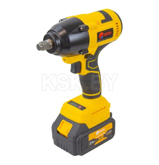 Аккумуляторный ударный гайковерт, 2 акб/3 Ач EDON AAW-21/600BL