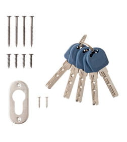 Замок накладной Apecs R04-C-GR