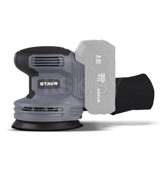 Шлифмашина эксцентриковая аккумуляторная Stavr SOS 18-125V 9020700096 (9020700096) 