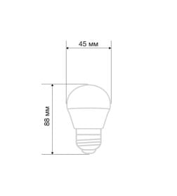 Лампа светодиодная Шарик (GL) 11.5 Вт E27 1093 Лм 6500 K холодный свет (упак. 3 шт.) REXANT 604-210-3