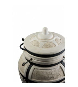 Тандыр "Есаул" h-82 см, d-54, 97(+/-4 кг)кг, 8 шампуров, кочерга, совок 