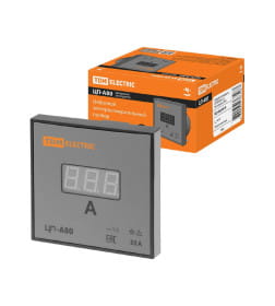 Амперметр цифровой ЦП-А80 60А-1,0 (без поверки) TDM SQ1102-0519