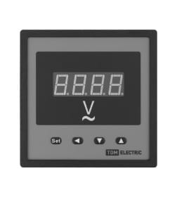 Вольтметр цифровой ЦП-В96 0-9999В-0,5-Р TDM SQ1102-0527