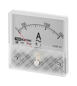 Амперметр А80 1500А/5А-2,5 (поверенный) TDM SQ1102-0249