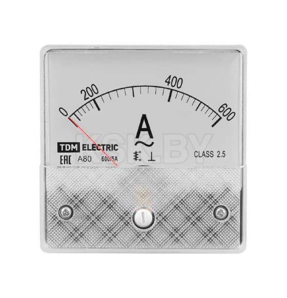 Амперметр А80 600А/5А-2,5 (поверенный) TDM SQ1102-0247 (SQ1102-0247) 