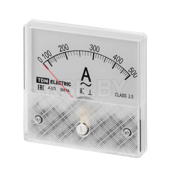 Амперметр А80 500А/5А-2,5 (поверенный) TDM SQ1102-0276 (SQ1102-0276) 