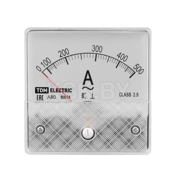 Амперметр А80 500А/5А-2,5 (поверенный) TDM SQ1102-0276 (SQ1102-0276) 