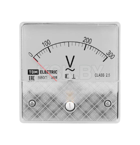 Вольтметр В80ПН 300В-2,5 (без поверки) TDM SQ1102-0239 (SQ1102-0239) 
