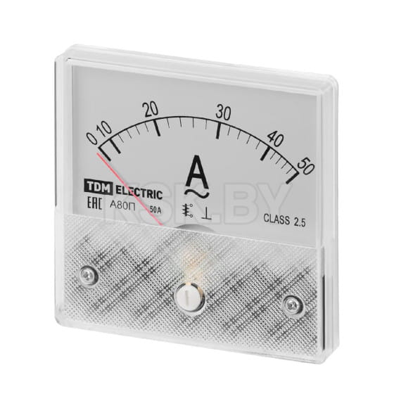 Амперметр А80ПН 50А-2,5 (без поверки) TDM SQ1102-0231 (SQ1102-0231) 