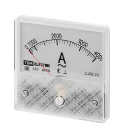 Амперметр А80Н 4000А/5А-2,5 (без поверки) TDM SQ1102-0269