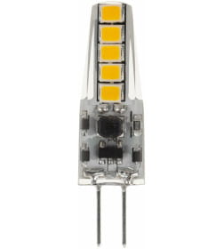 Лампа светодиодная капсульного типа JC-SILICON G4 220 В 2 Вт 4000 K нейтральный свет (силикон) REXANT 604-5010